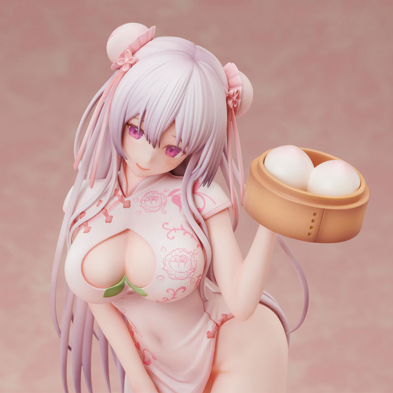 miko Illustration "Momoman-chan" Complete Figure