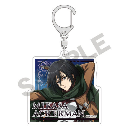 [Attack on Titan] Trading Acrylic Keychain (pack aleatoire)