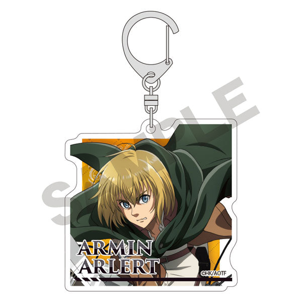 [Attack on Titan] Trading Acrylic Keychain (pack aleatoire)