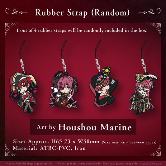 Rubber Strap Random [Hololive Production] -  Houshou Marine Birthday Celebration 2022