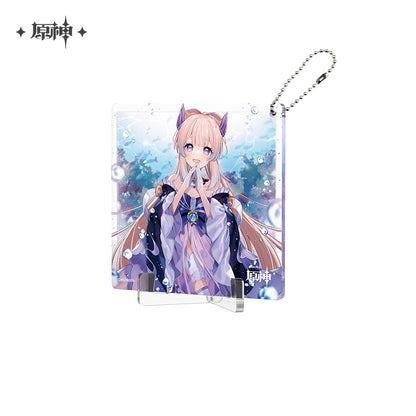 Acrylic strap / coaster avec standee [Genshin Impact] Fateful Day series (Plusieurs modèles)