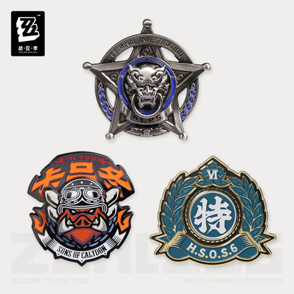 Metal Badge [ZZZ Zenless Zone Zero] - Faction series Vol.2