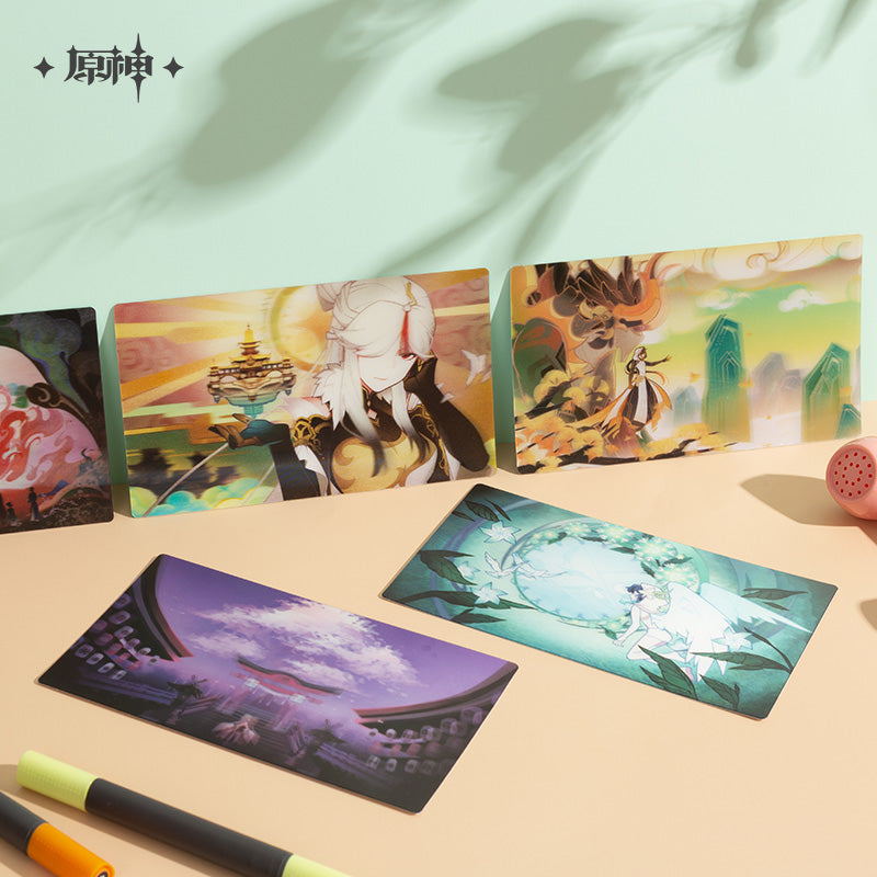 [Genshin Impact] Postcard set Lenticulaire - Type A