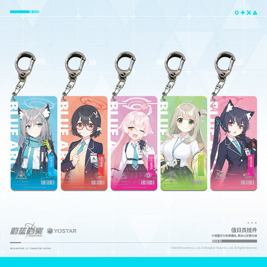 Acrylic Strap avec 1 face Lenticulaire [Blue Archive] Countermeasure Council (Plusieurs modèles)