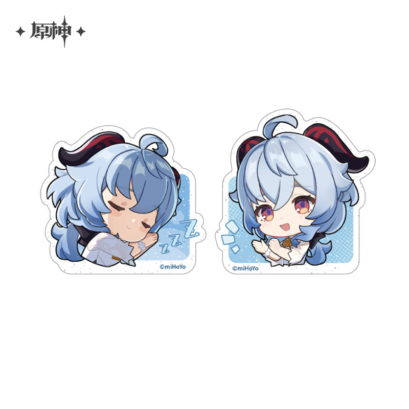 Acrylic Clip Set [Genshin Impact] - Ganyu - HeyTea Collab