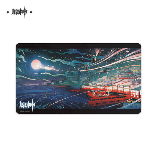 Mousepad [Genshin Impact] - Liyue Port Sea Lantern Festival Series