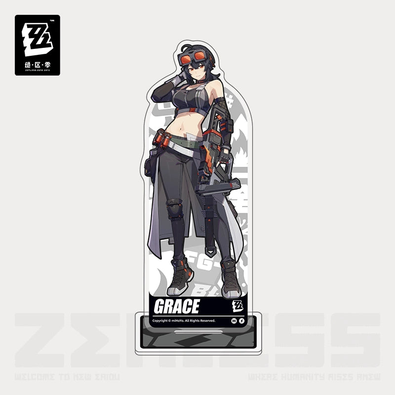 Acrylic Stand  [ZZZ Zenless Zone Zero] - Belobog Heavy Industries - Portrait Series (plusieurs modèles)