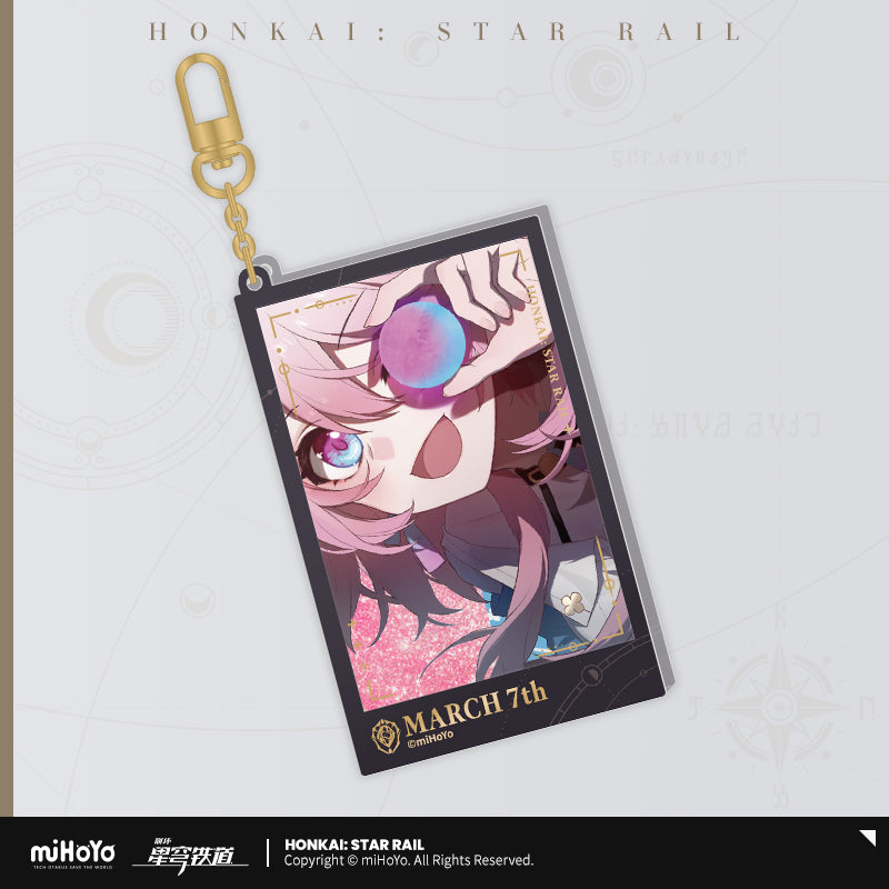 Strap Glitter Acrylic [Honkai: Star Rail] - Countdown Departure (plusieurs modèles)