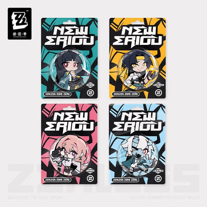 Badge [ZZZ Zenless Zone Zero]  - H.S.O.S.6 / Section 6 - Chibi Series