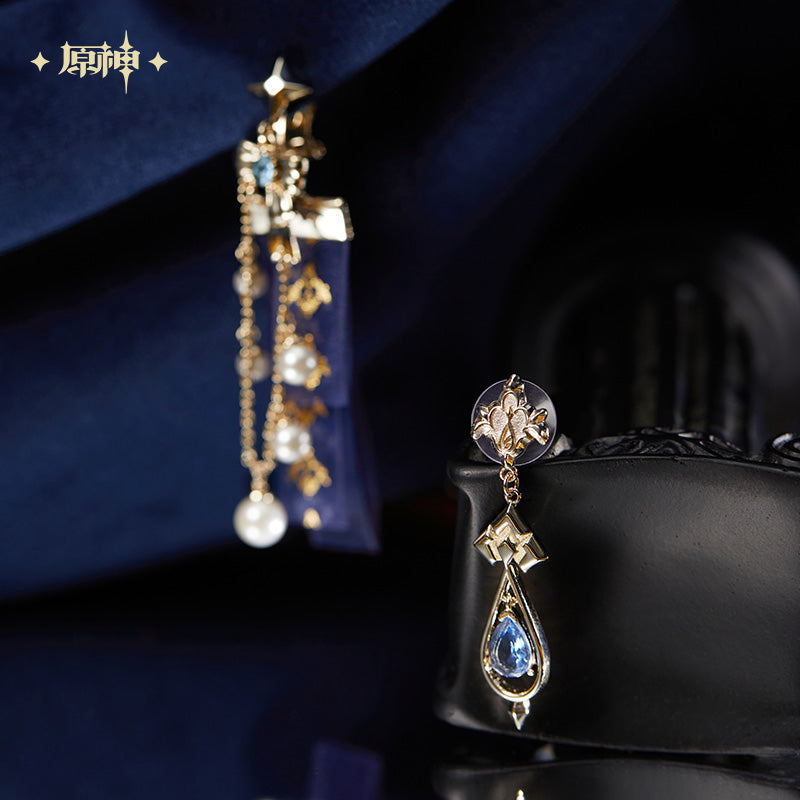 Boucles d'Oreilles [Genshin Impact] - Pearl Type - Furina Impression Collection