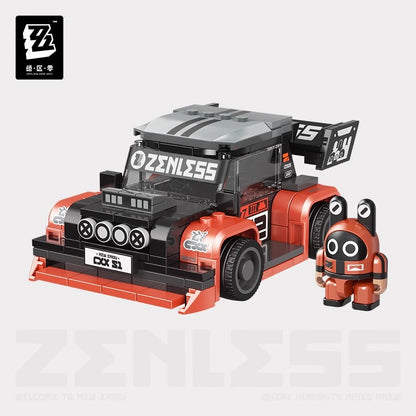 Maquette de Block a construire [ZZZ Zenless Zone Zero] - Crimson Comet - Bangboo Racing