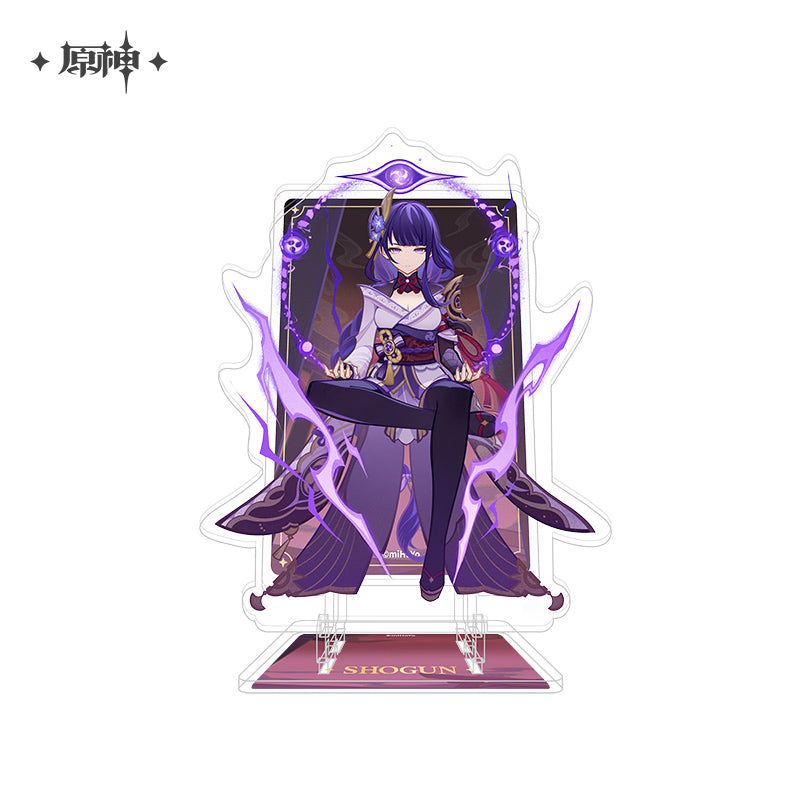 Acrylic Stand [Genshin Impact] - Shogun Raiden / Ei - Genius Invokation TCG