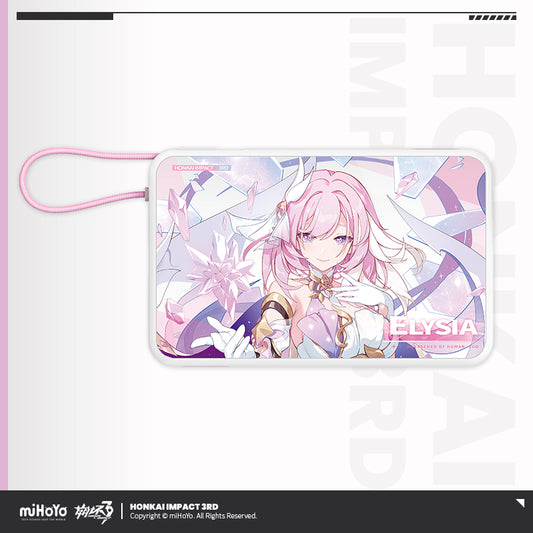 Batterie Externe Portable 10000 mAh avec Charge Sans Fil et Type C [Honkai Impact 3rd] - Elysia: Herrscher of Human Ego