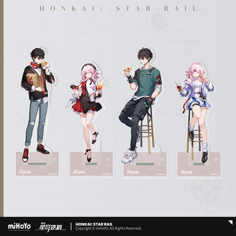 Acrylic Stand [Honkai: Star Rail] - Time To Feast Gourmet Tour Series / KFC Collab (plusieurs modeles)