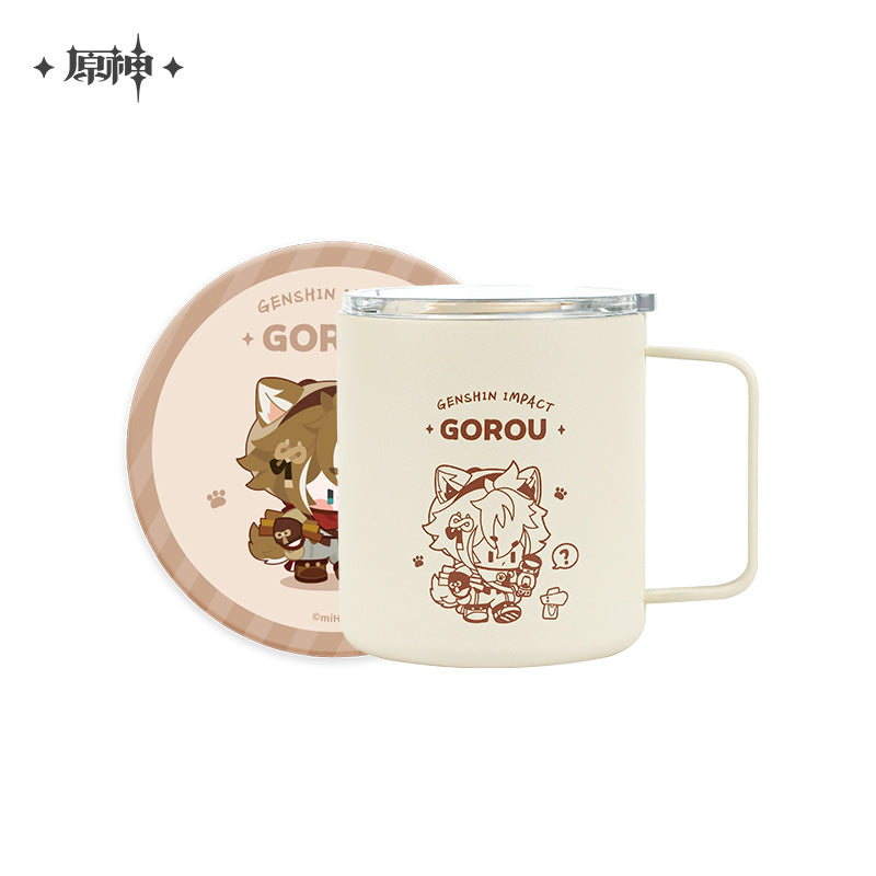 Mug en Acier inoxydable [Genshin Impact] Go Camping! (plusieurs modèles)