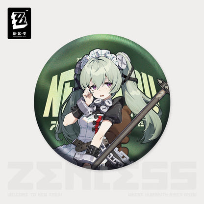 Badge [ZZZ Zenless Zone Zero] - Victoria Housekeeping Co. - Portrait Series (plusieurs modèles)