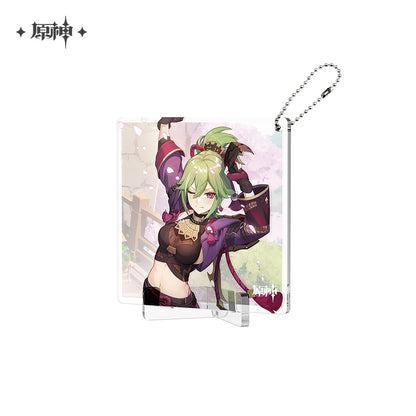 Acrylic strap / coaster avec standee [Genshin Impact] Fateful Day series vol.3 (Plusieurs modèles)