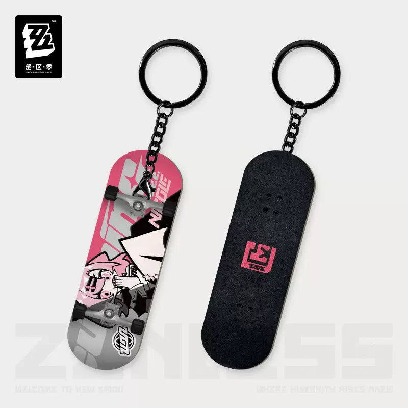 Strap Fingertips Skateboard [ZZZ Zenless Zone Zero] - Cunning Hares - Chibi Series (plusieurs modèles)