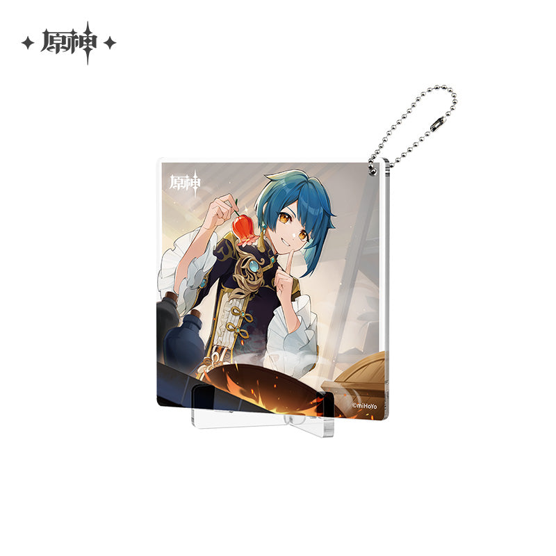 Acrylic strap / coaster avec standee [Genshin Impact] Fateful Day series vol.4 (Plusieurs modèles)