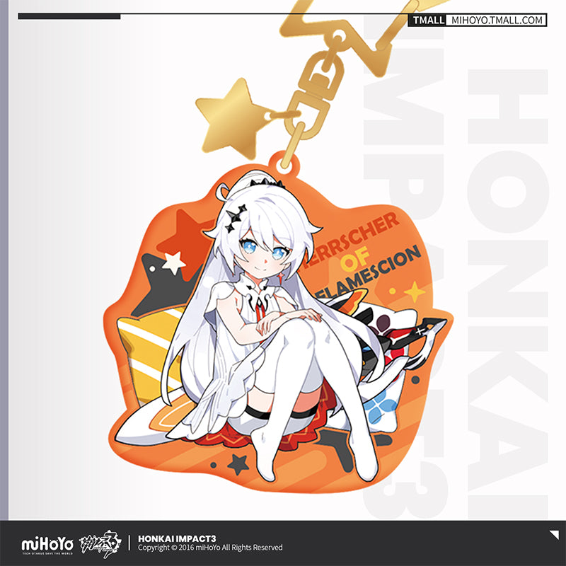 Metal Keychain [Honkai Impact 3rd] - Chibi Herrscher series vol1. (plusieurs modèles)