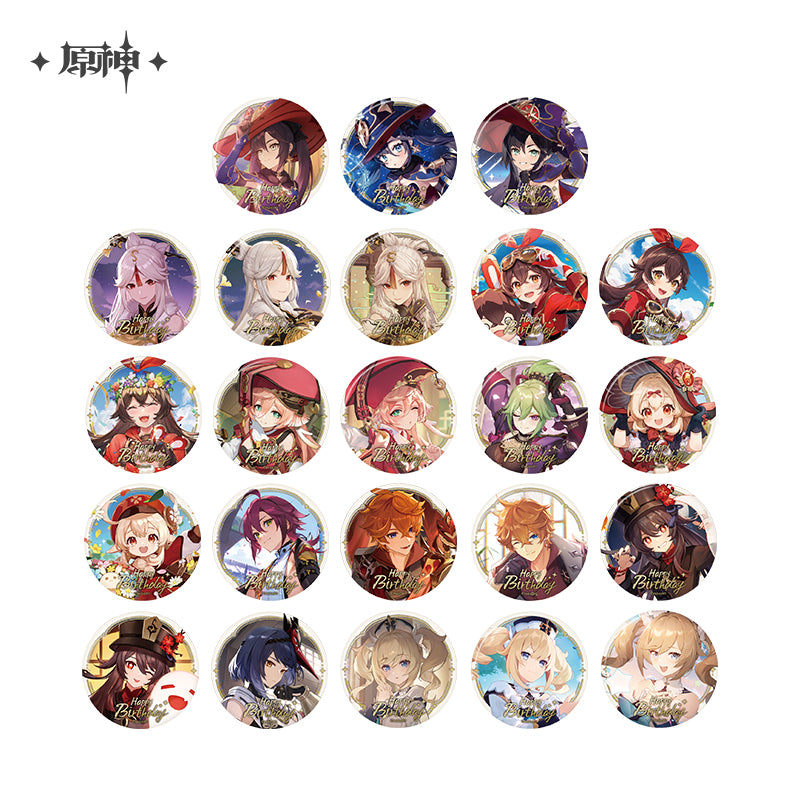 Badge [Genshin Impact] Fateful Day series vol.3 (Plusieurs modèles)