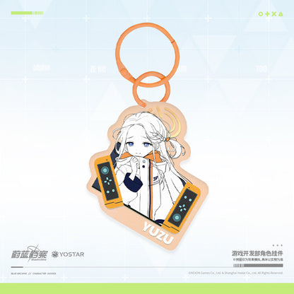 Acrylic Strap [Blue Archive] Game Development Club (Plusieurs modèles)