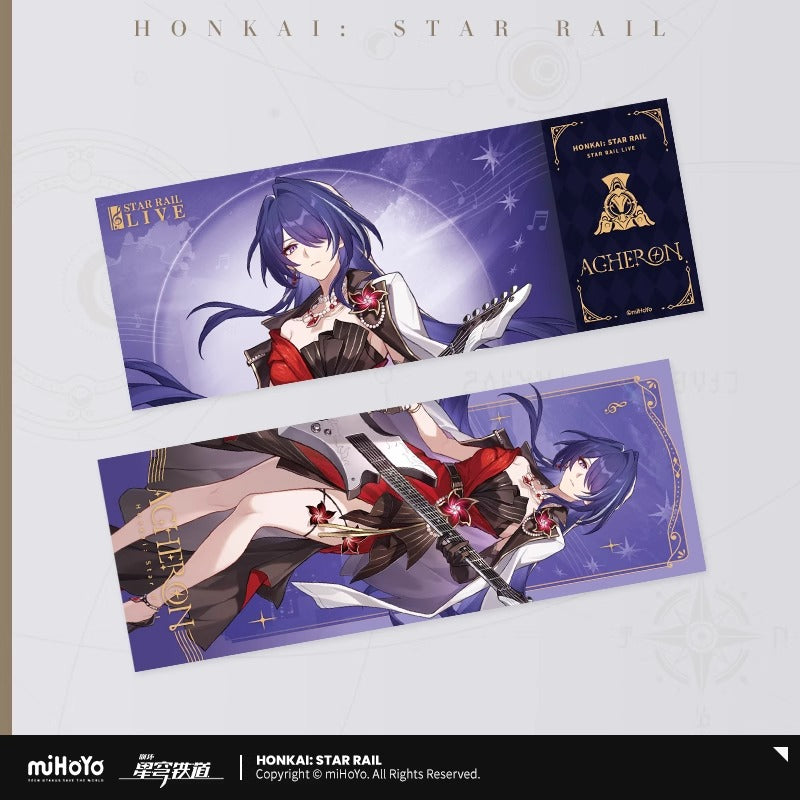 Ticket Laser Commemoratif [Honkai: Star Rail] - Concert Live 2025