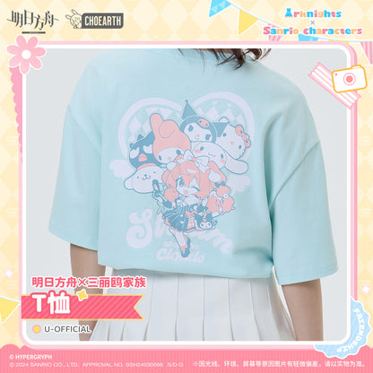 T-shirt [Arknights] - U- Official - Sanrio Collab