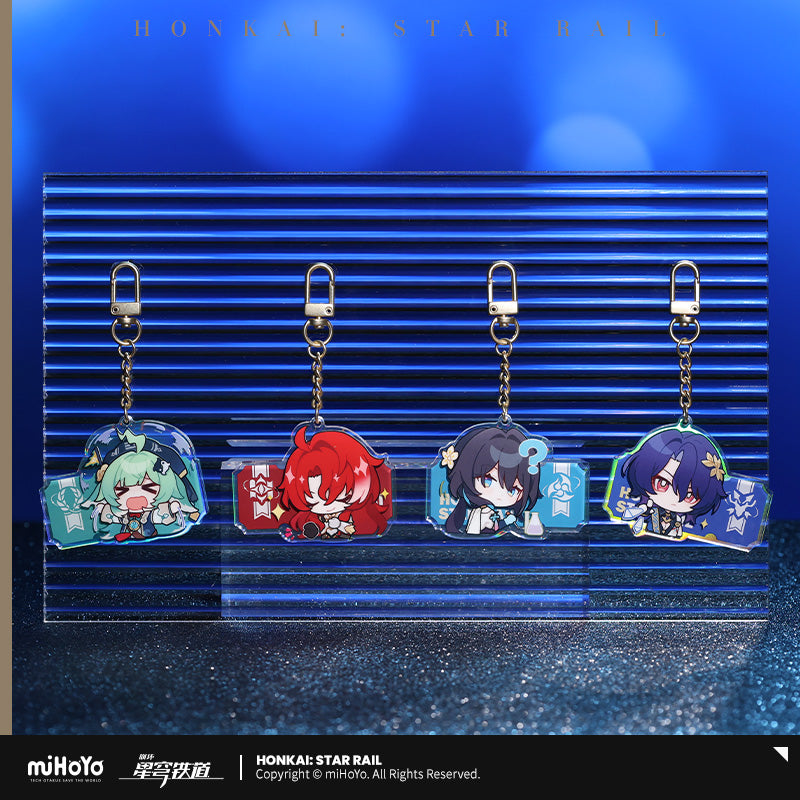 Acrylic Strap [Honkai: Star Rail] - Série Emoticônes / Sticker (plusieurs modèles)