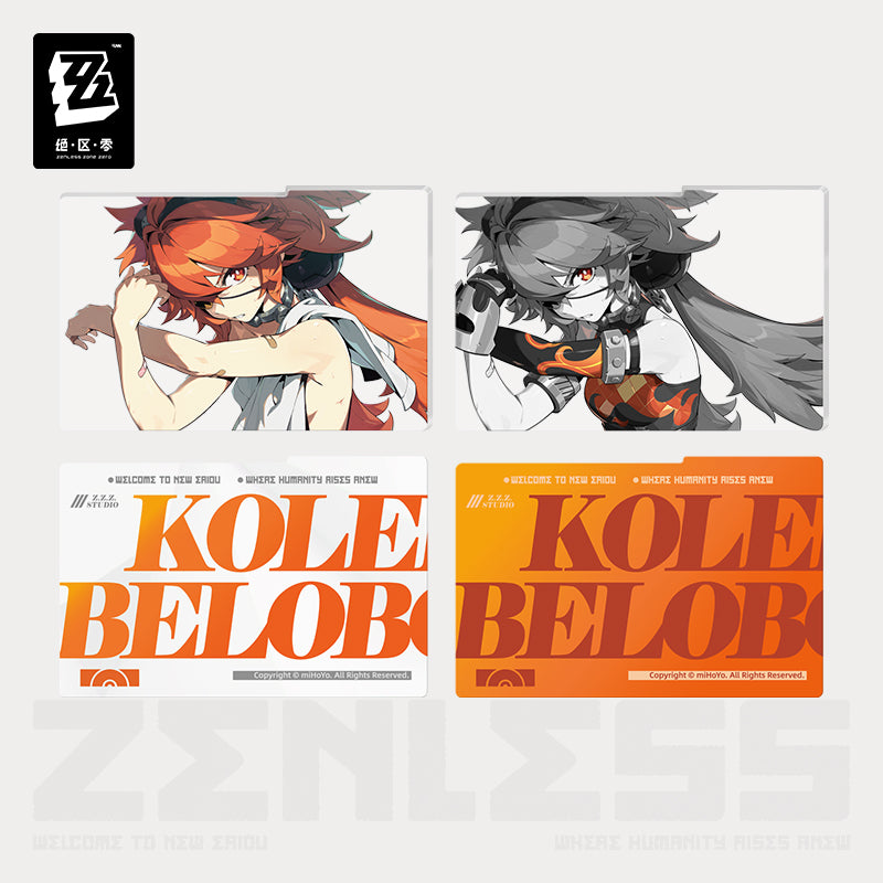 Acrylic Frame [ZZZ Zenless Zone Zero] - Koleda Belobog - Cinema Series