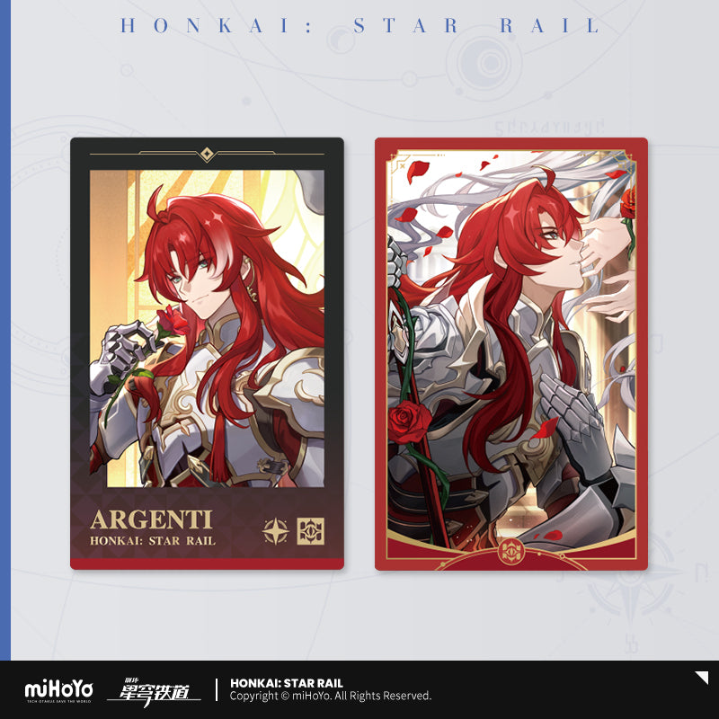 Carte / Polaroid [Honkai: Star Rail] - Argenti - Limited (plusieurs modèles)