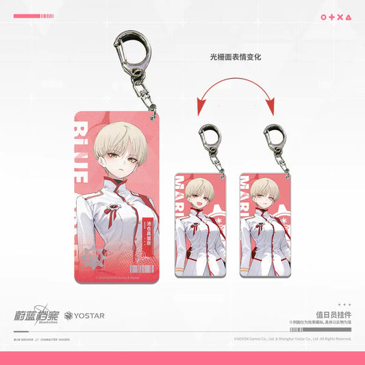 Acrylic Strap avec 1 face Lenticulaire [Blue Archive] Ikekura Marina