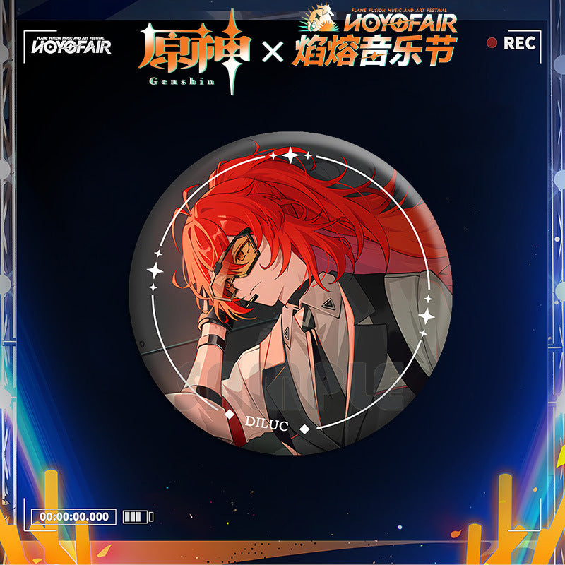 Badge [Genshin Impact] - Hoyofair Flame Fusion Music and Art Festival