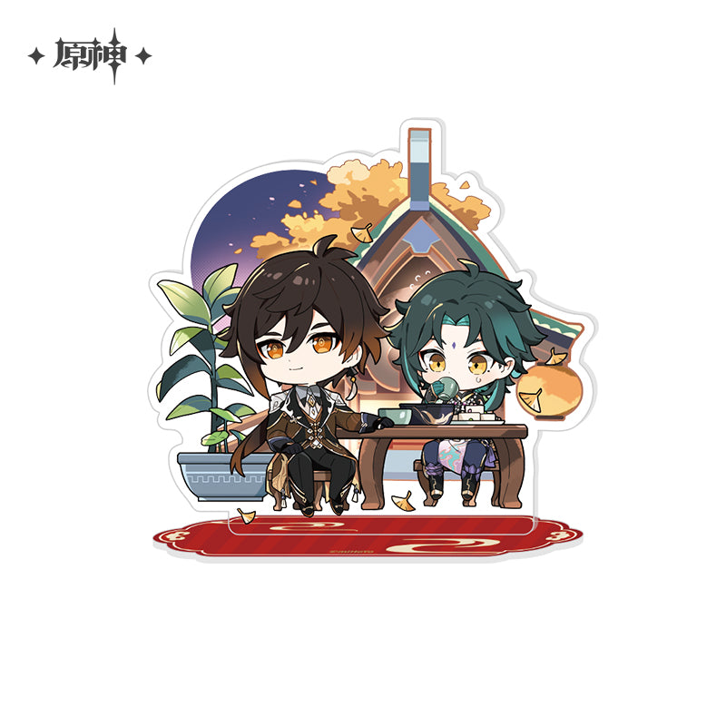 Acrylic Stand [Genshin Impact] - Chibi Scene Lantern Rite (Plusieurs modèles)