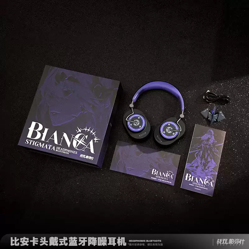 Casque Bluetooth a Reduction de Bruit [Punishing Gray Raven] - Bianca Stigmata - Moondrop collab