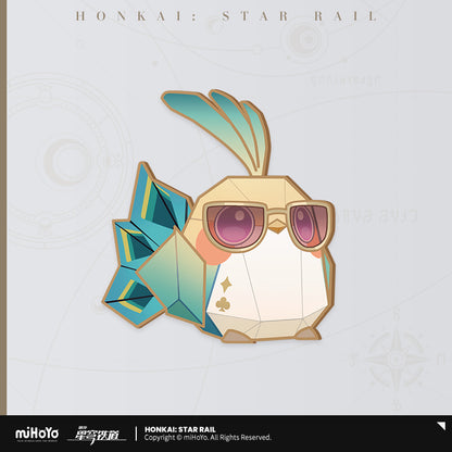 Métal Badge [Honkai: Star Rail] - Origami Bird - Owlbert's Guest Room