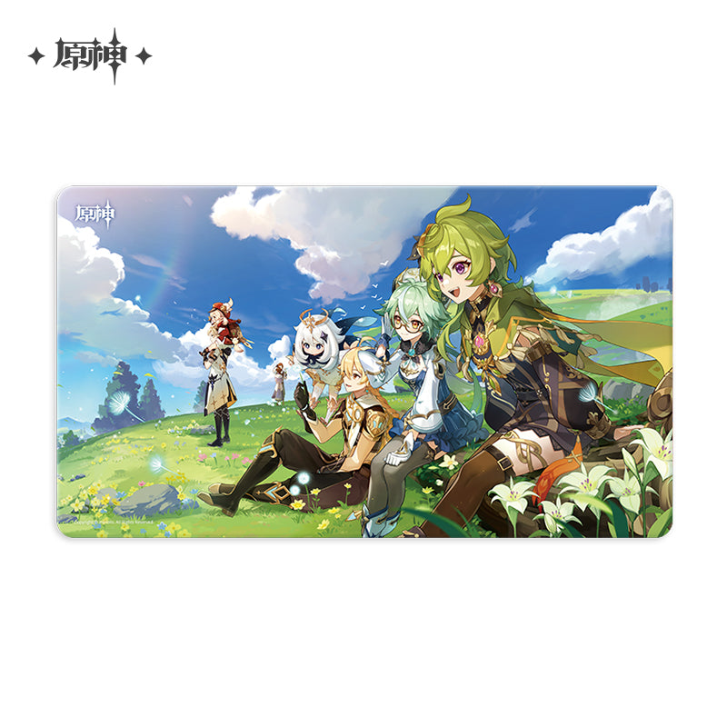 Mousepad [Genshin Impact] - Windblume's Breath / Souffle des alizées