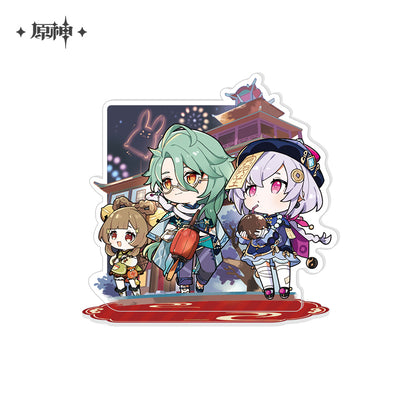 Acrylic Stand [Genshin Impact] - Chibi Scene Lantern Rite (Plusieurs modèles)