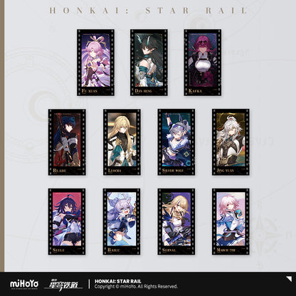 Carte Film Négatif [Honkai: Star Rail] - Stellar Invitation series vol.1 (plusieurs modèles)