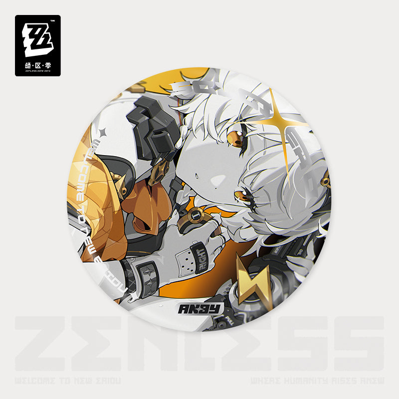 Badge [ZZZ Zenless Zone Zero] - Soldier 0 - Silver Soldier : Anby - Cinema Series