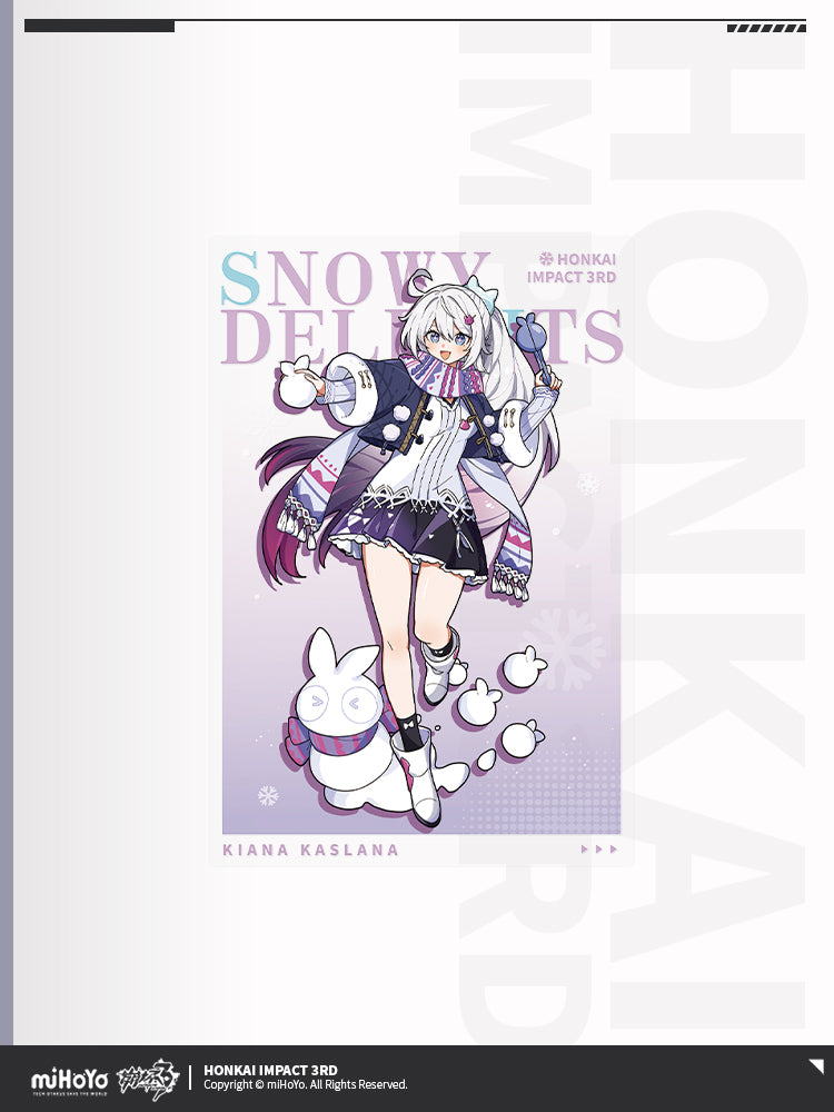 Postcard Set [Honkai Impact 3rd] - Snowy Delights