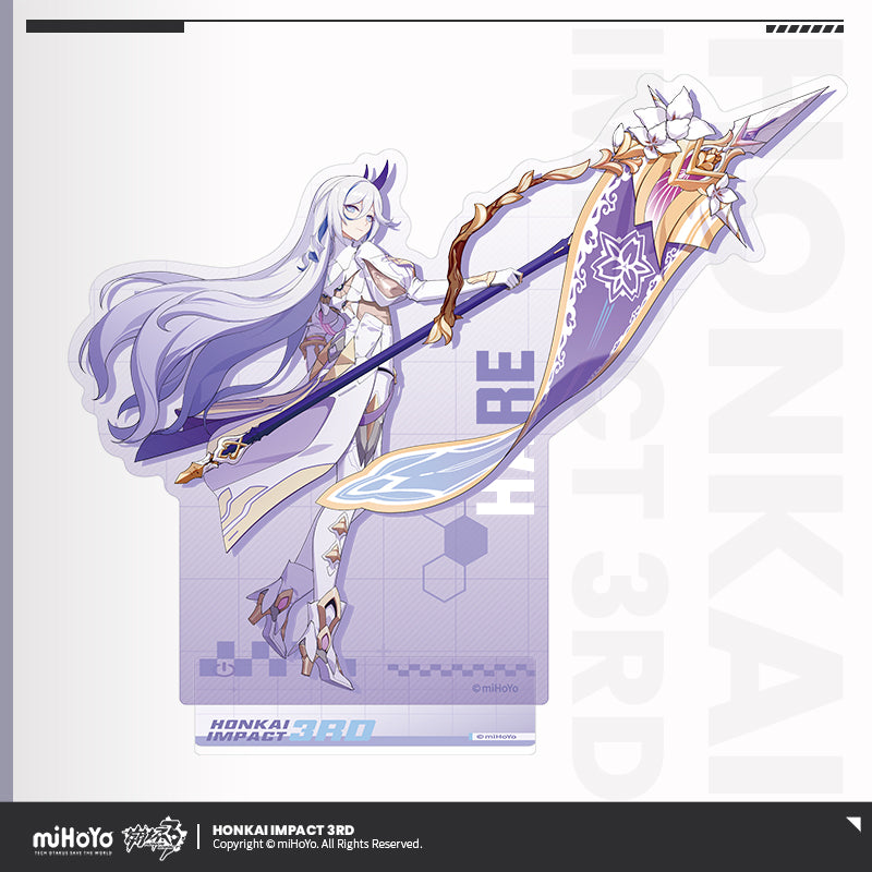 Acrylic Stand [Honkai Impact 3rd] Vertical Artwork series (plusieurs modèles)