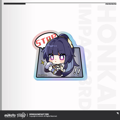 Badge Acrylic [Honkai Impact 3rd] collection HONKAI MEME (plusieurs modèles)