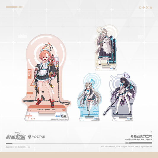 Acrylic Stand [Blue Archive] Cleaning & Clearing (Plusieurs modèles)