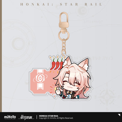 Acrylic Strap [Honkai: Star Rail] - Série Emoticônes / Sticker vol.3