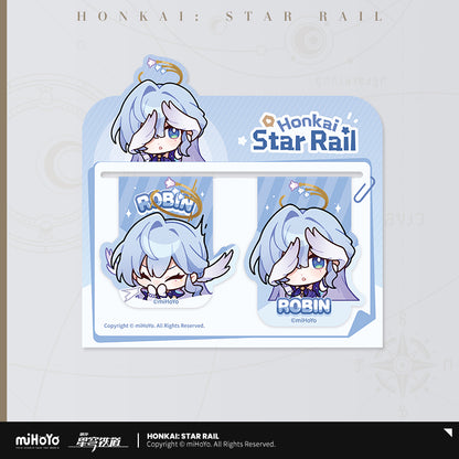 Magnetic Bookmark [Honkai: Star Rail] - Série Emoticônes / Sticker Vol.2