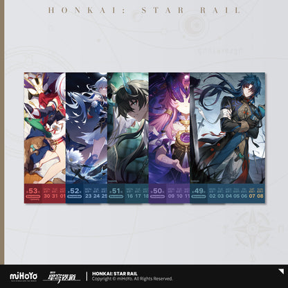 [Honkai: Star Rail] Calendrier de bureau 2024