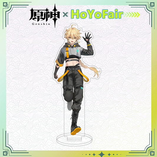 Acrylic Stand [Genshin Impact]- Aether - Hoyofair Flame Fusion Music and Art Festival