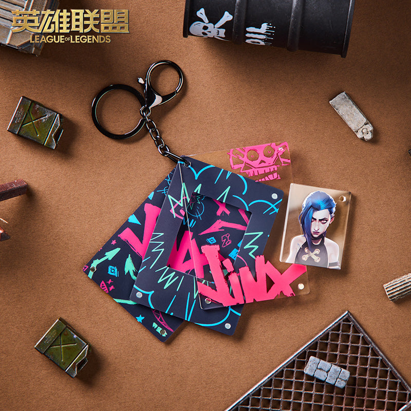 Acrylic Strap Magnétique [Arcane: League of Legends] - Jinx