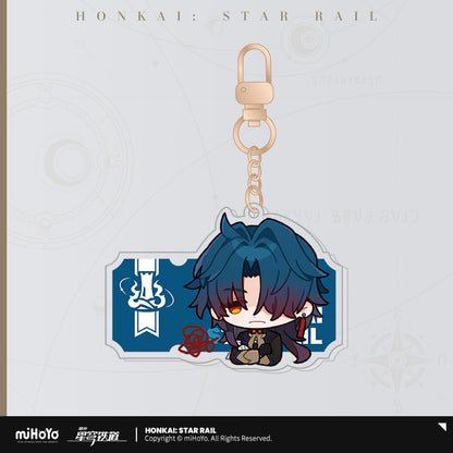 Acrylic Strap [Honkai: Star Rail] - Série Emoticônes / Sticker (plusieurs modèles)